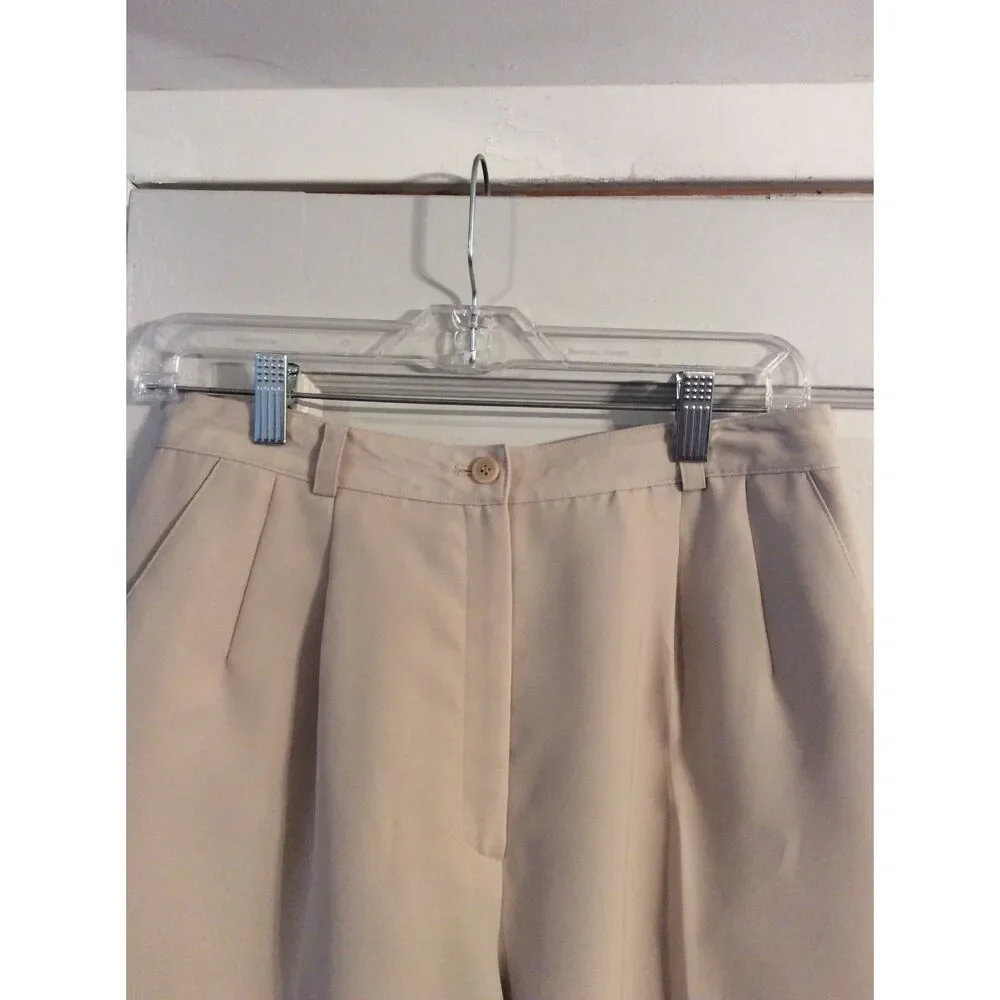 Astra Classic Womens Golf Pants Tan Size 10